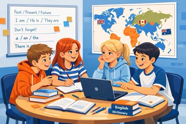 Английский для школьников 8-12 лет
